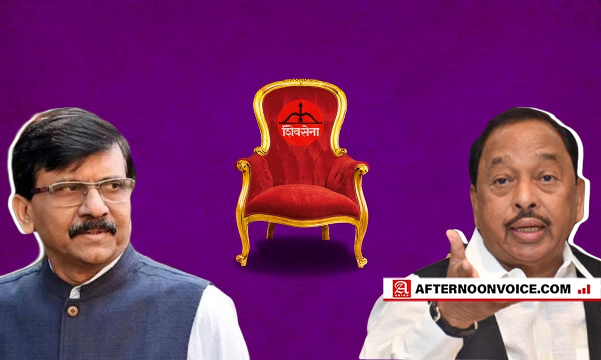 narayan rane, sanjay raut, raut, rane, shiv sena, sena, sena bhavan, press conference, bjp, bharatiya janata party, keshav upadhyay, uddhav, uddhav thackeray