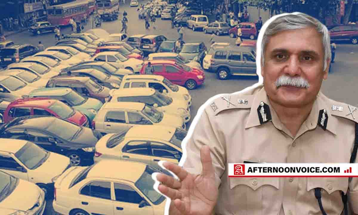 sanjay pandey, ips, ips sanjay pandey, mumbai police, police commissioner, no parking no car, parking problems, parking in mumbai, police sanjay pandey, mumbai police commissioner