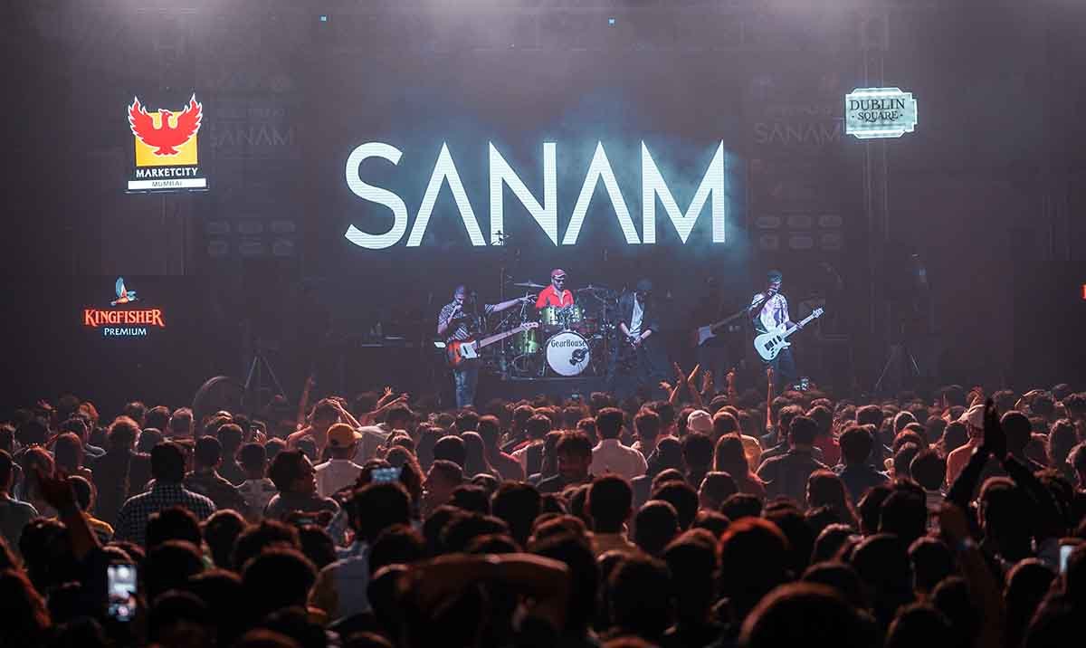 sanam band, sanam performance, phoenix marketcity, mumbai band, bands from mumbai