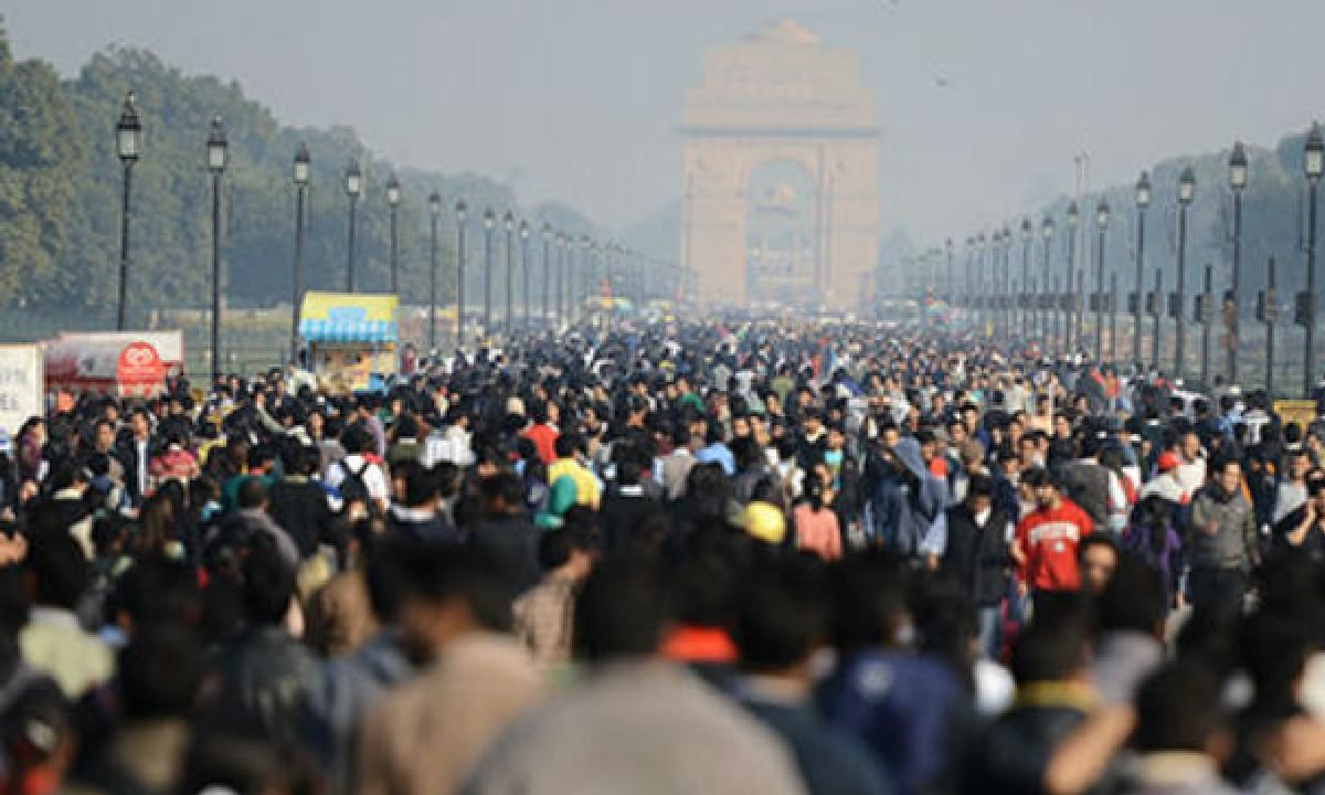 Population, India, Delhi, India Gate, Representative Image