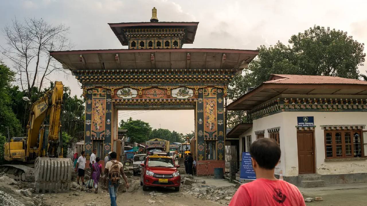 India Bhutan Border Gate