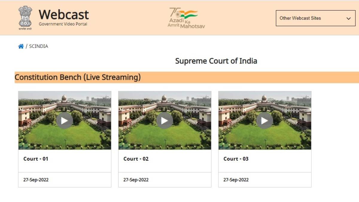 Supreme Court, Live Stream,  Dipak Misra