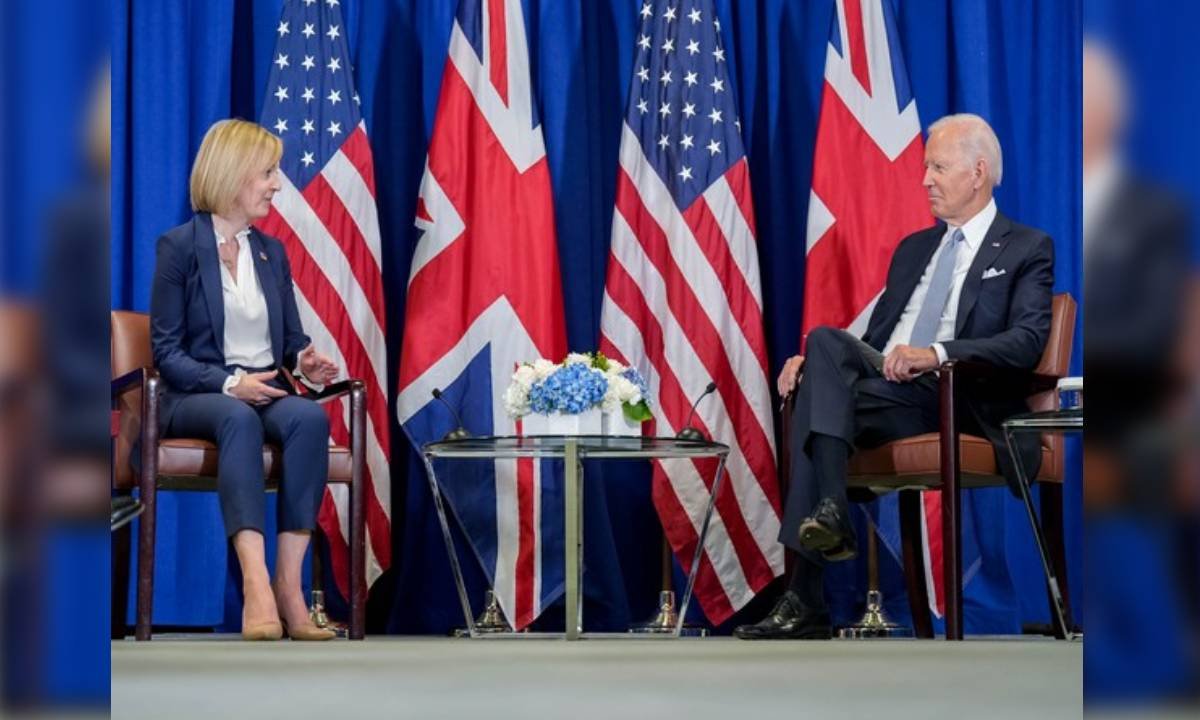 US President Biden meets UK PM Liz Truss