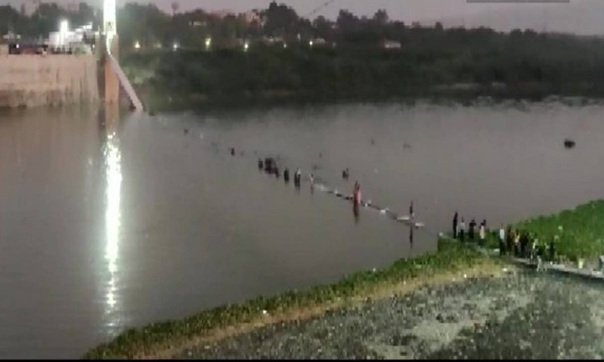Gujarat Bridge Collapsed Machchhu River 