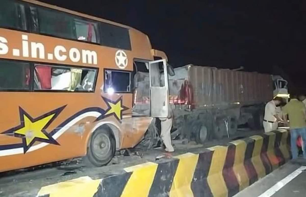 rewa, bus accident, bus collide, madhya pradesh