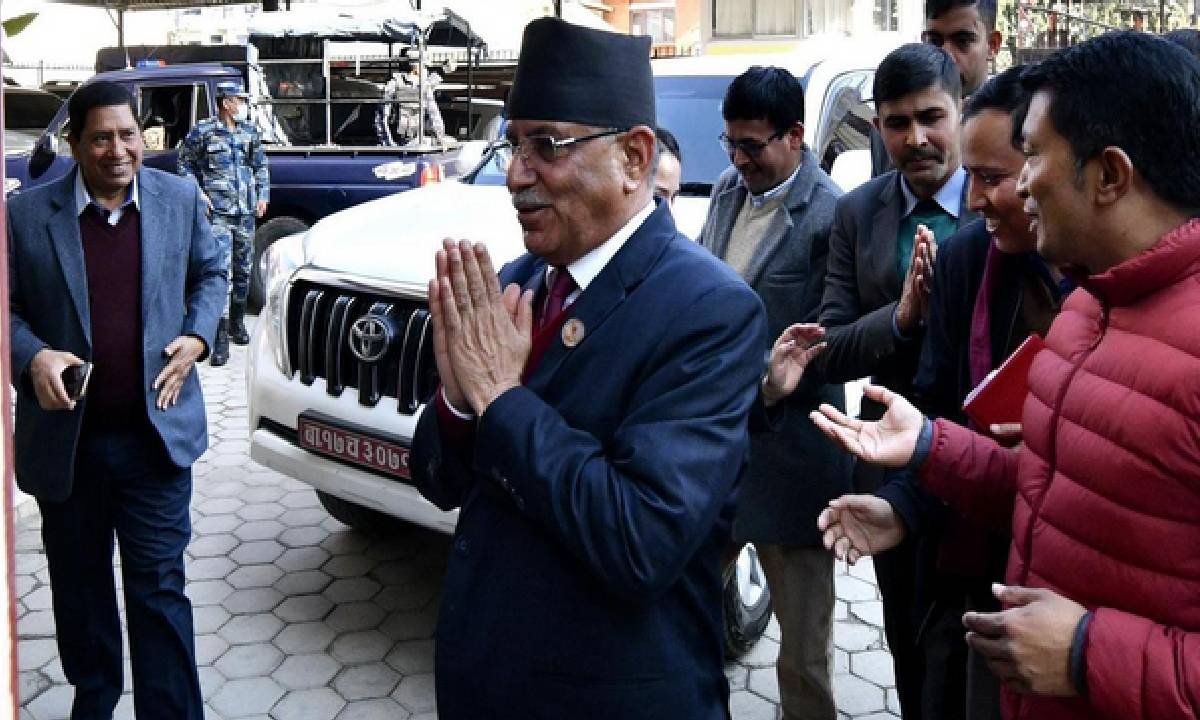Pushpa Kamal Dahal “Prachanda” 
Nepal Prime Minister