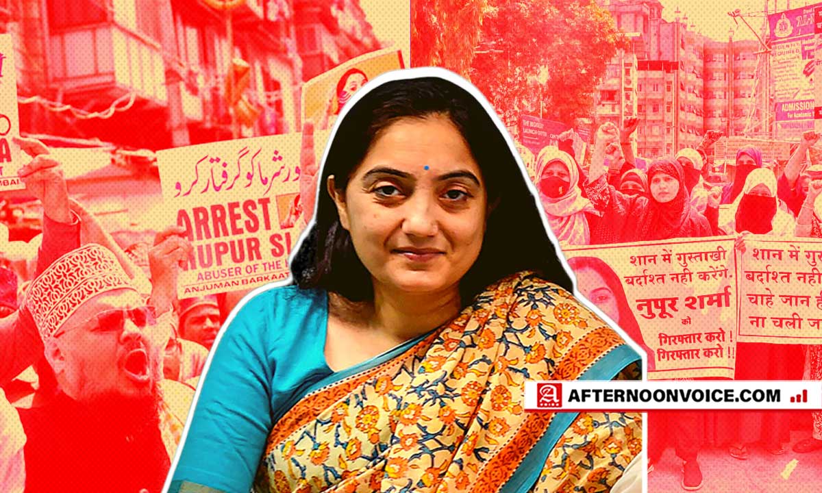 nupur sharma, gun, extremist, hindu extremist, bjp