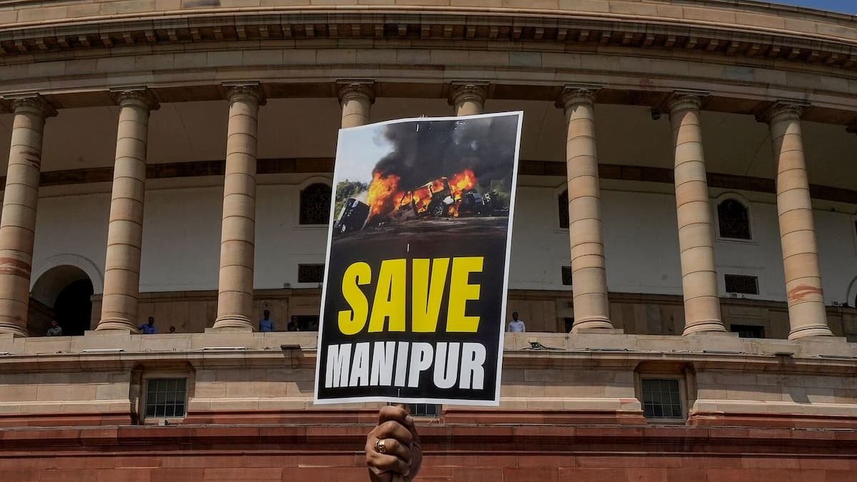 manipur, manipur violence, parliament, rajya sabha, lok sabha, opposition