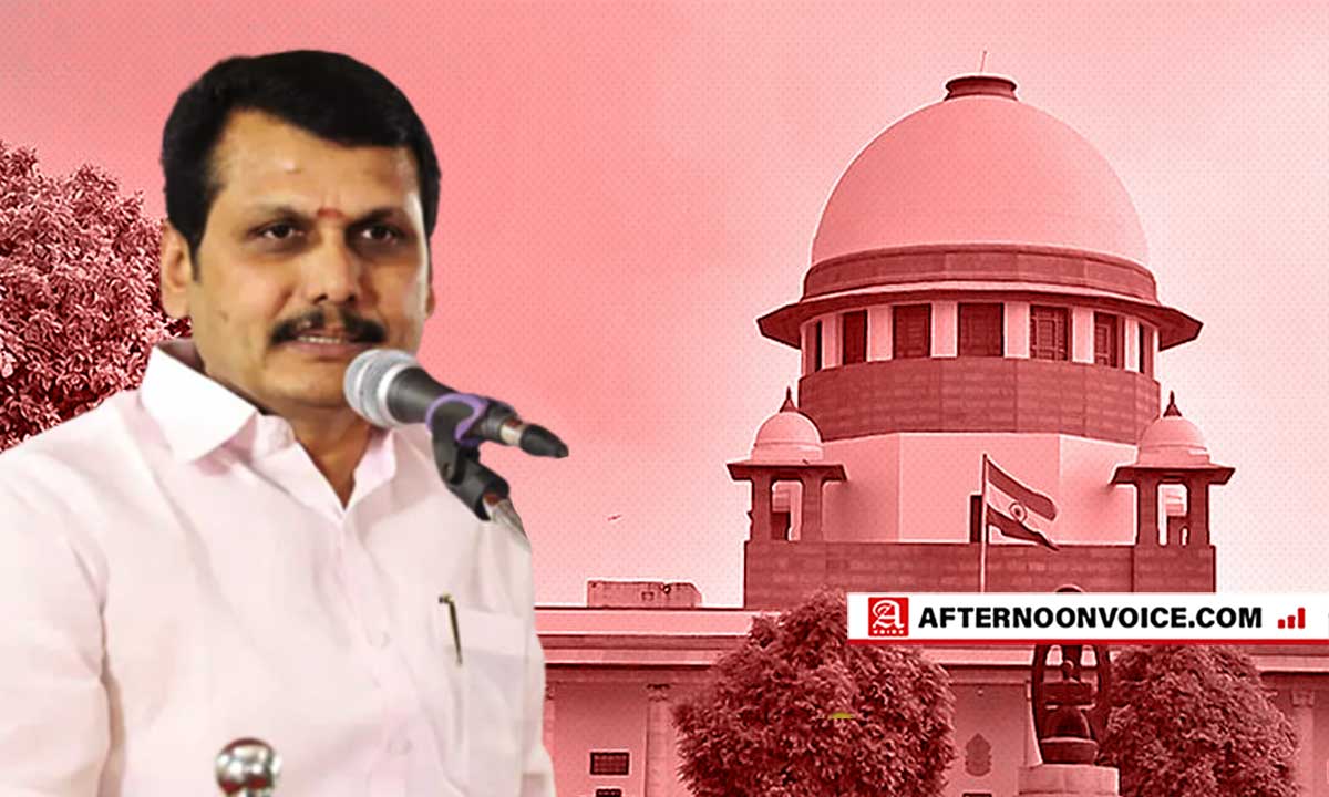 senthil balaji, balaji, sc, supreme court, tn minister, tamil nadu