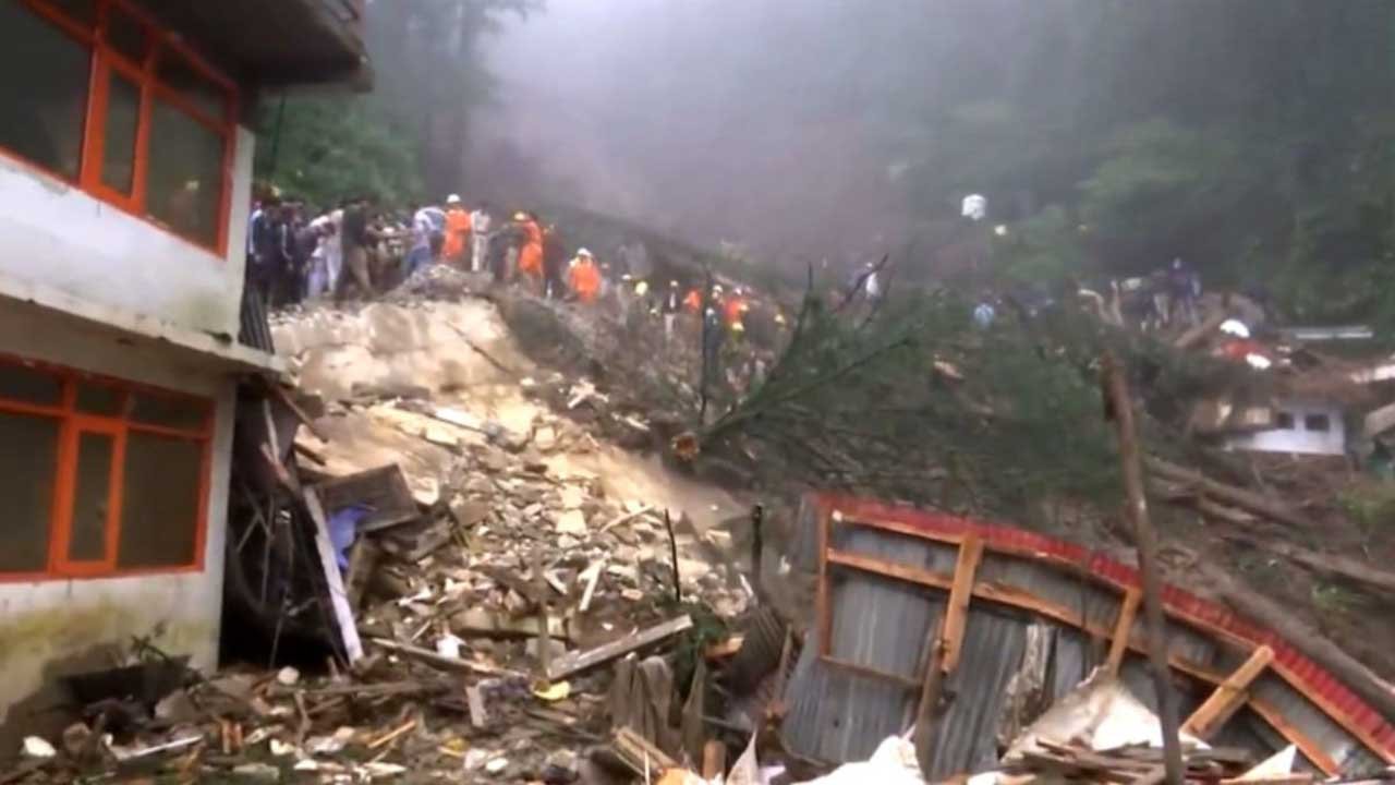 shimla, himachal pradesh, landslide, hp