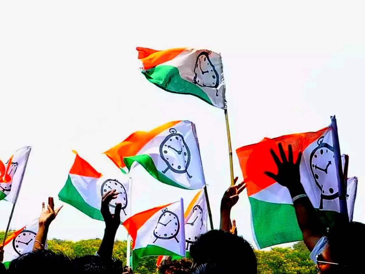 ncp, flag, nationalist congress party, election commission, eci