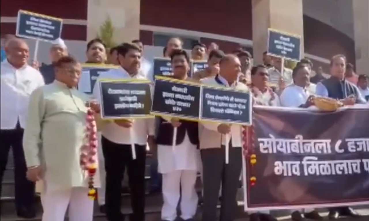 protest, vidhan bhavan, onion export, maharashtra, nagpur