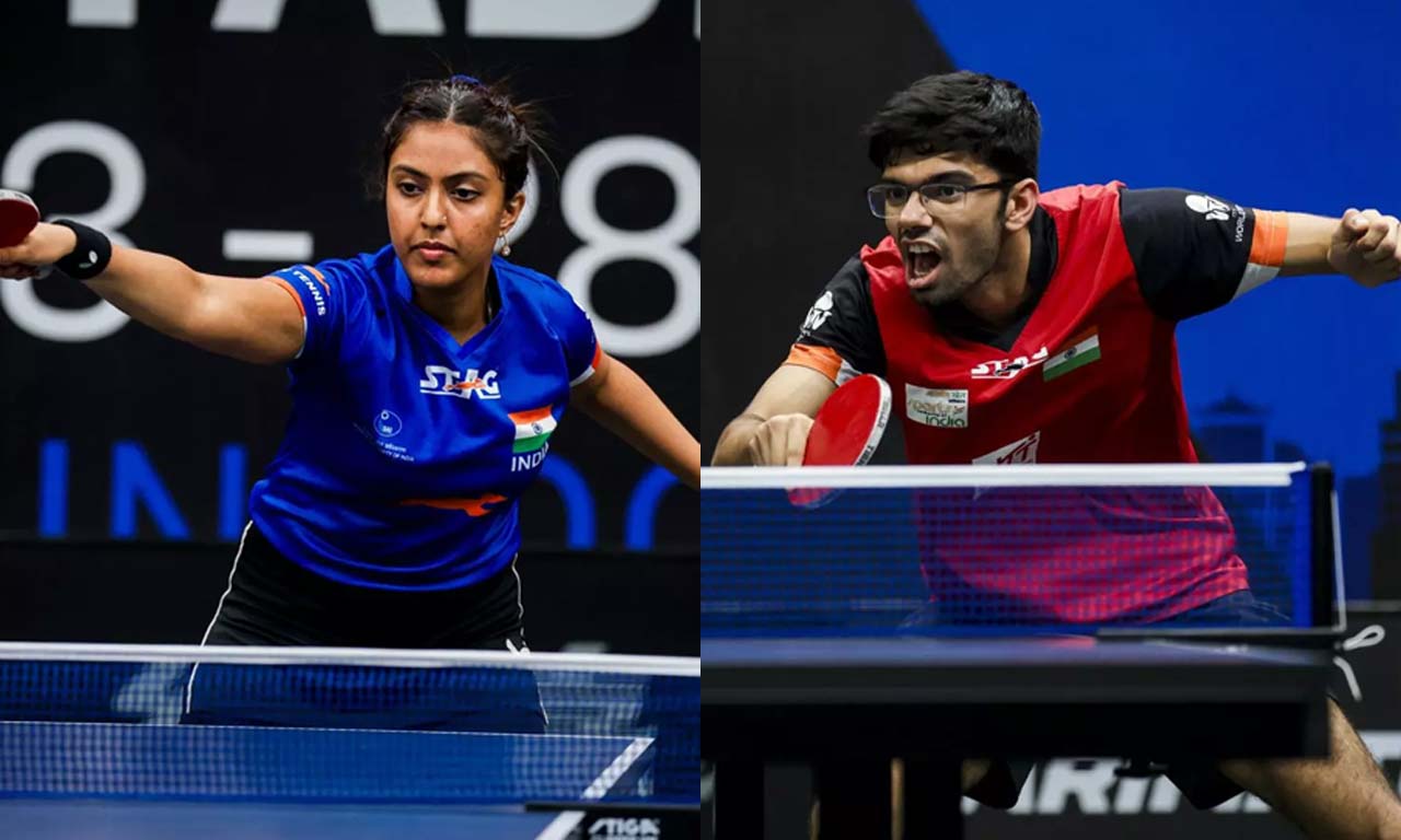 Manav Thakkar, Ayhika Mukherjee, WTT Star Contender Goa 2024
