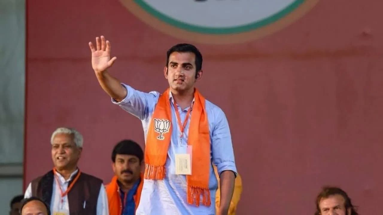 gautam gambhir, bjp, jp nadda, nadda, delhi
