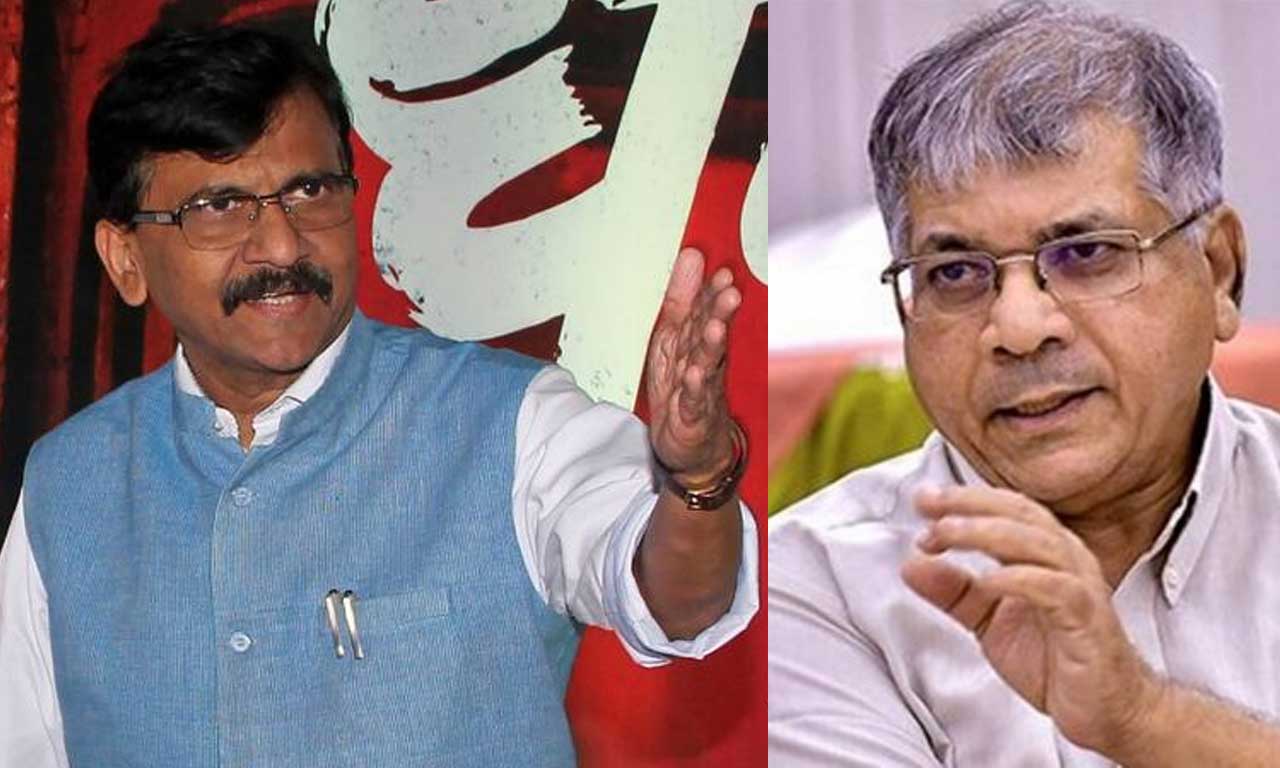 prakash ambedkar, sanjay raut, raut, shiv sena, vba, vanchit bahujan aghadi, sena-vba