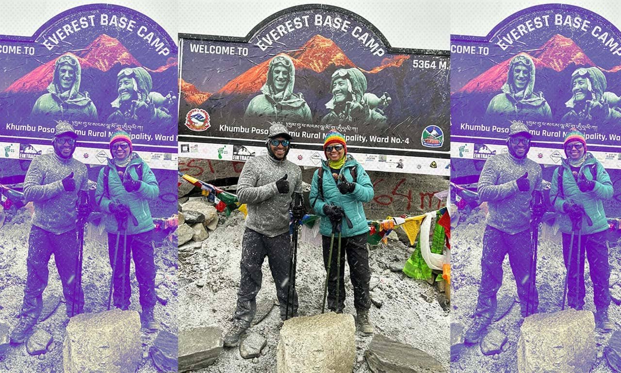 Everest base camp, abhishek, priyanka, Abhishek Mandvikar