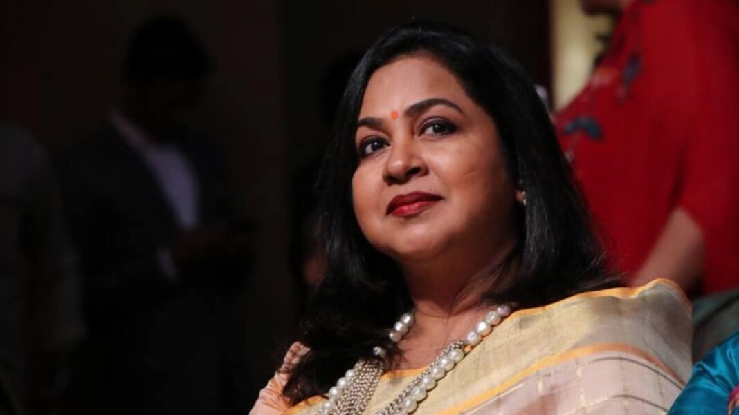 South Actress Raadhika Sarathkumar Reveals Hidden Cameras In Movie Set ...