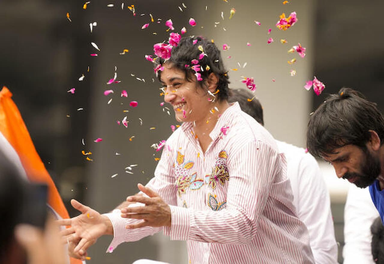 vinesh phogat, delhi, new delhi, wrestler, olympics, paris olympics