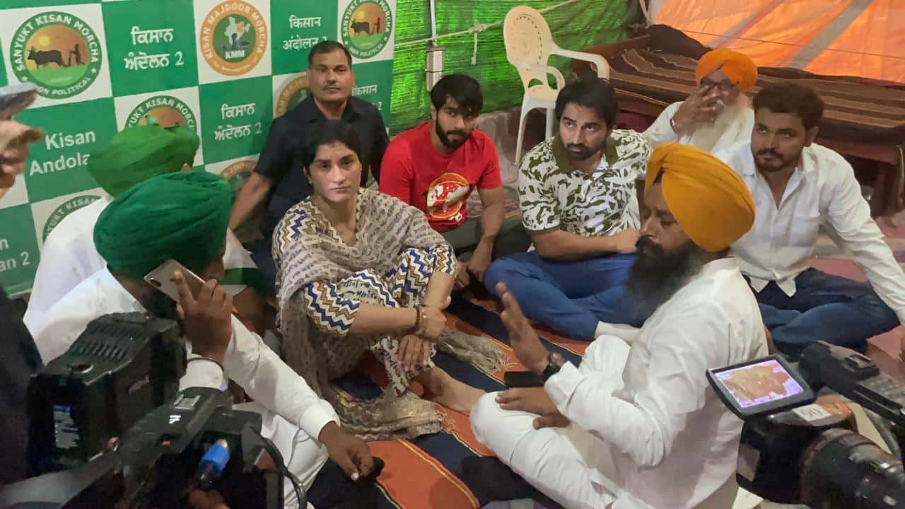 Vinesh Phogat, Kisan Mahapanchayat, Shambhu border, Minimum Support Price (MSP), MSP