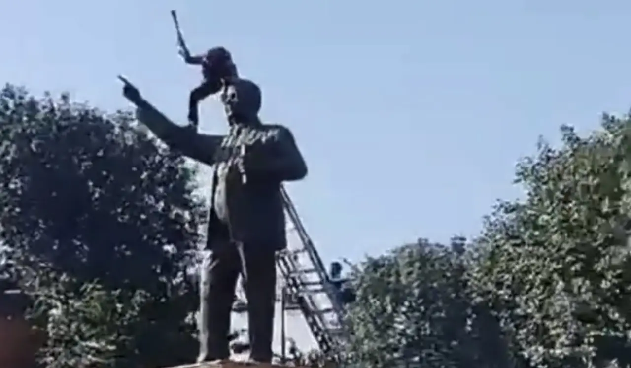 ambedkar statue, br ambedkar, amritsar, bhagwant mann, mann