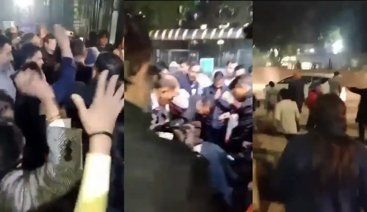 Arvind Kejriwal Chased Away By 'Public' During Poll Campaign In Delhi 1 arvind kejriwal chased out delhi