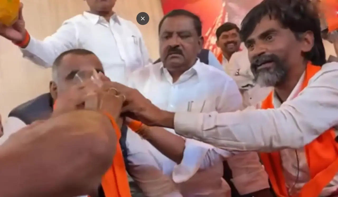 manoj jarange, jarange, maratha agitation, maratha, fast ends, fast