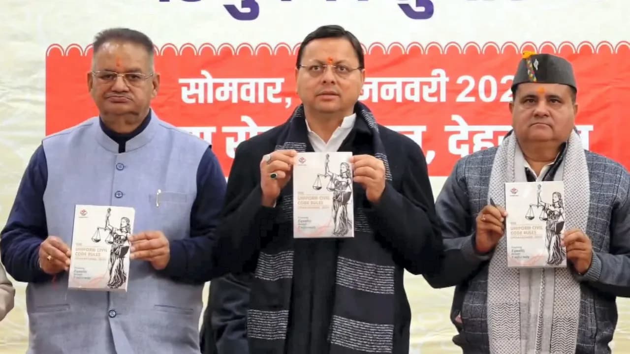 uniform civil code, ucc, uttarakhand, pushkar singh dhami, dhami