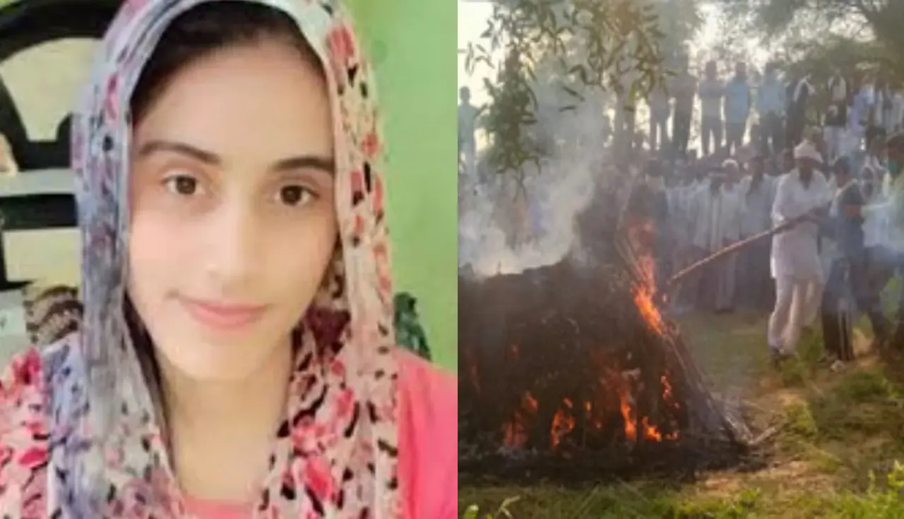 manisha, bhiwani, haryana teacher, clash, body cremated 