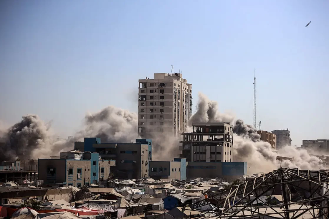 israel, gaza city, gaza, evacuation