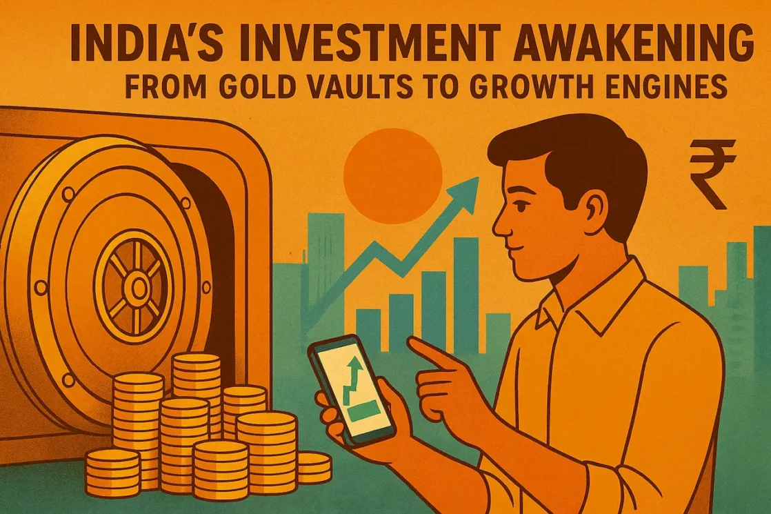 India'S Investment Awakening: From Gold Vaults To Growth Engines 1 india investment growth