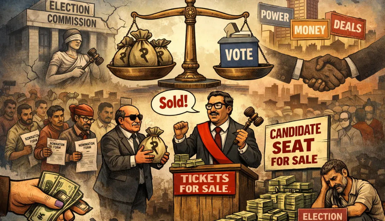 democracy, auctioned, democrats, election, elections commission of india, eci, india