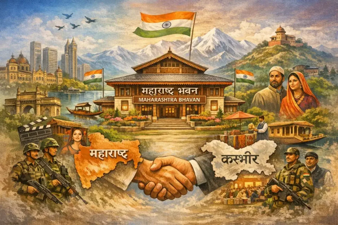 maharashtra bhavan, kashmir, jammu and kashmir, maharashtra