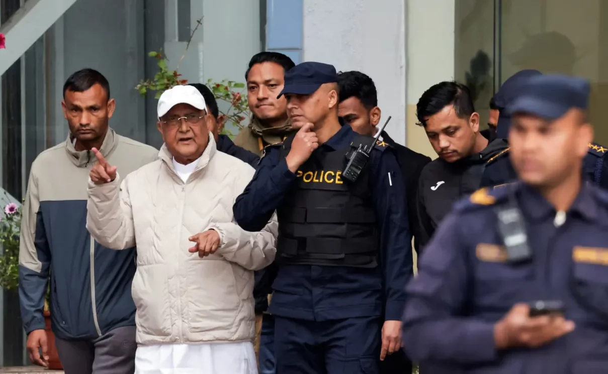 Nepal Ex-Pm Kp Sharma Oli Arrested Over Deadly Gen Z Protest Crackdown 1 kp sharma oli, sharma, oli, nepal, former nepal pm, arrest, gen z protest