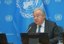Antonio Guterres, Guterres, UN, United Nations, US, Iran-US, West Asia