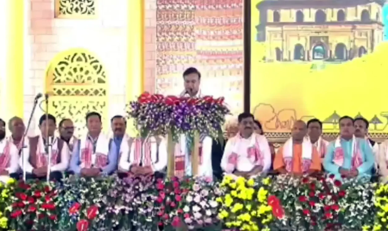 himanta biswa sarma, assam cm, northeast, assam, narendra modi, oath ceremony