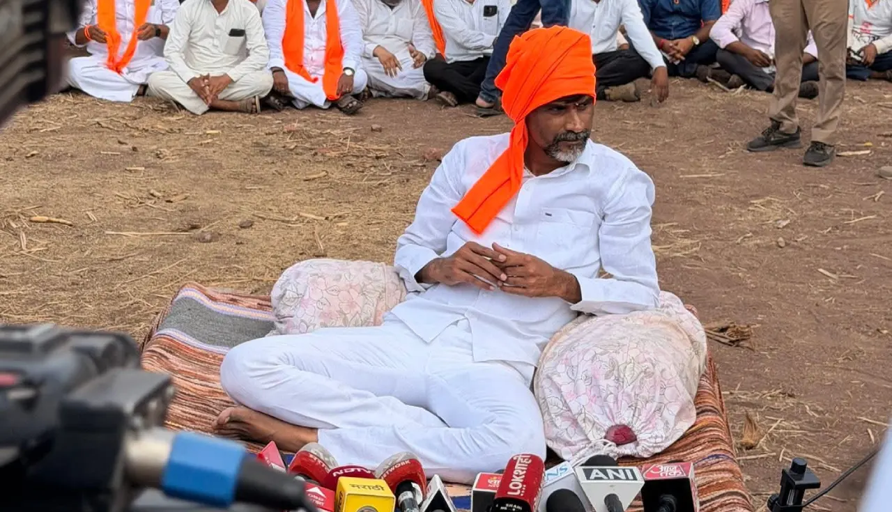 Manoj Jarange Begins Ninth Indefinite Fast, Escalates Pressure On Maharashtra Govt Over Maratha Quota 1 manoj jarange patil hunger strike started