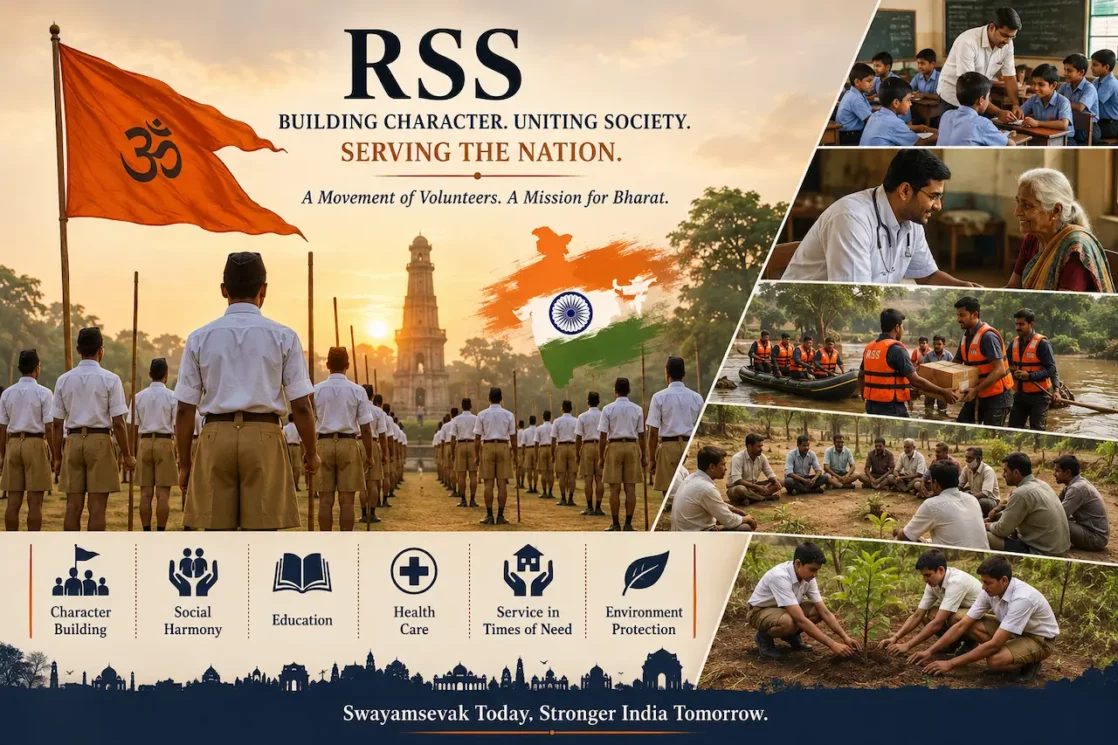 RSS, Rashtriya Swayamsevak Sangh, Social reform, Volunteer movement, Dr. Keshav Baliram Hedgewar