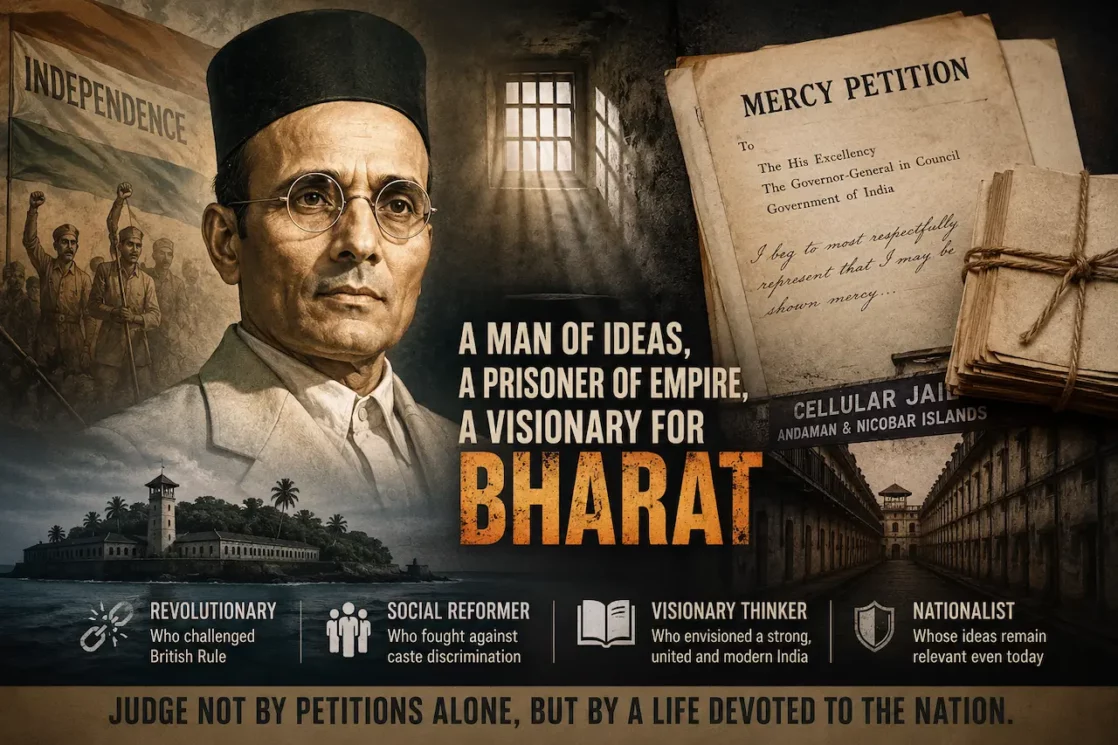 Savarkar'S Mercy Petitions: A Revolutionary'S Strategy, Not A Surrender 1 Vinayak Damodar Savarkar, Mercy petitions, Cellular Jail, British Government, Social reformer, Savarkar