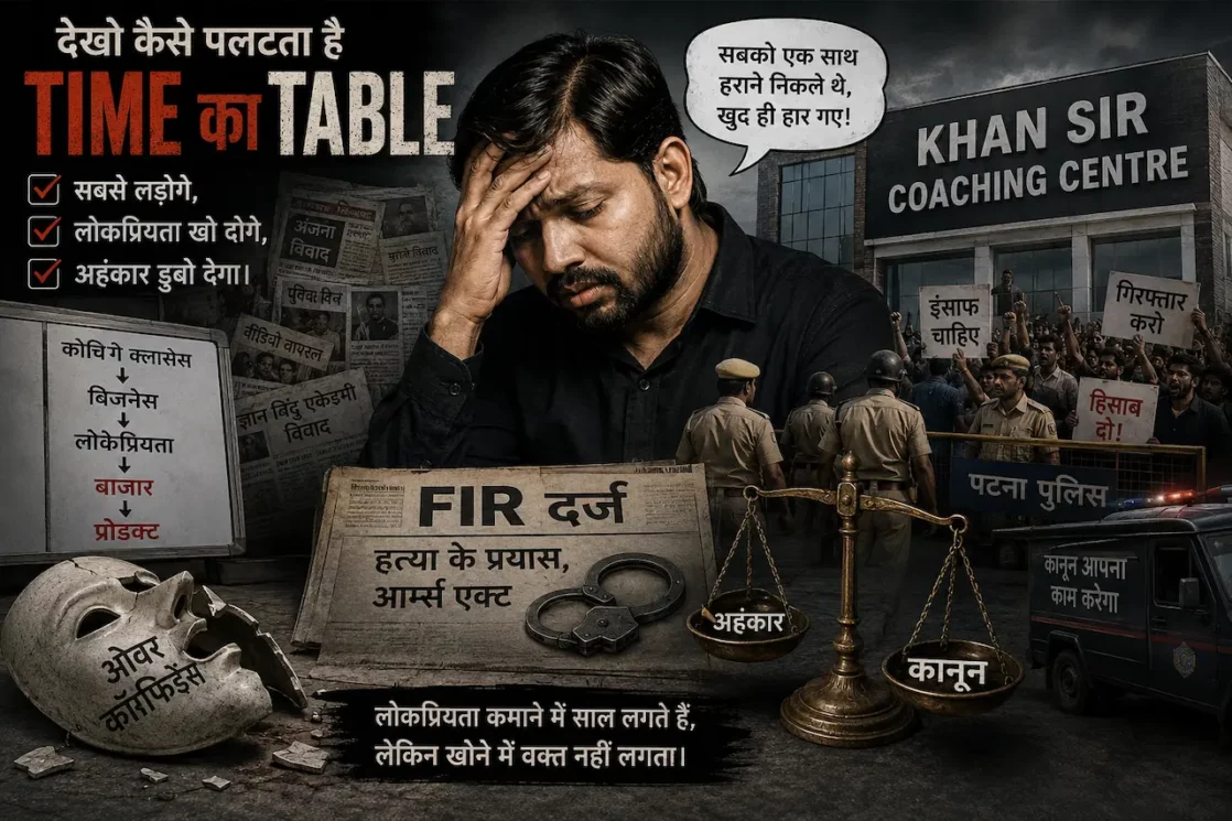 khan sir, faisal khan, controversy, bihar, bihar coaching institute, bihar police