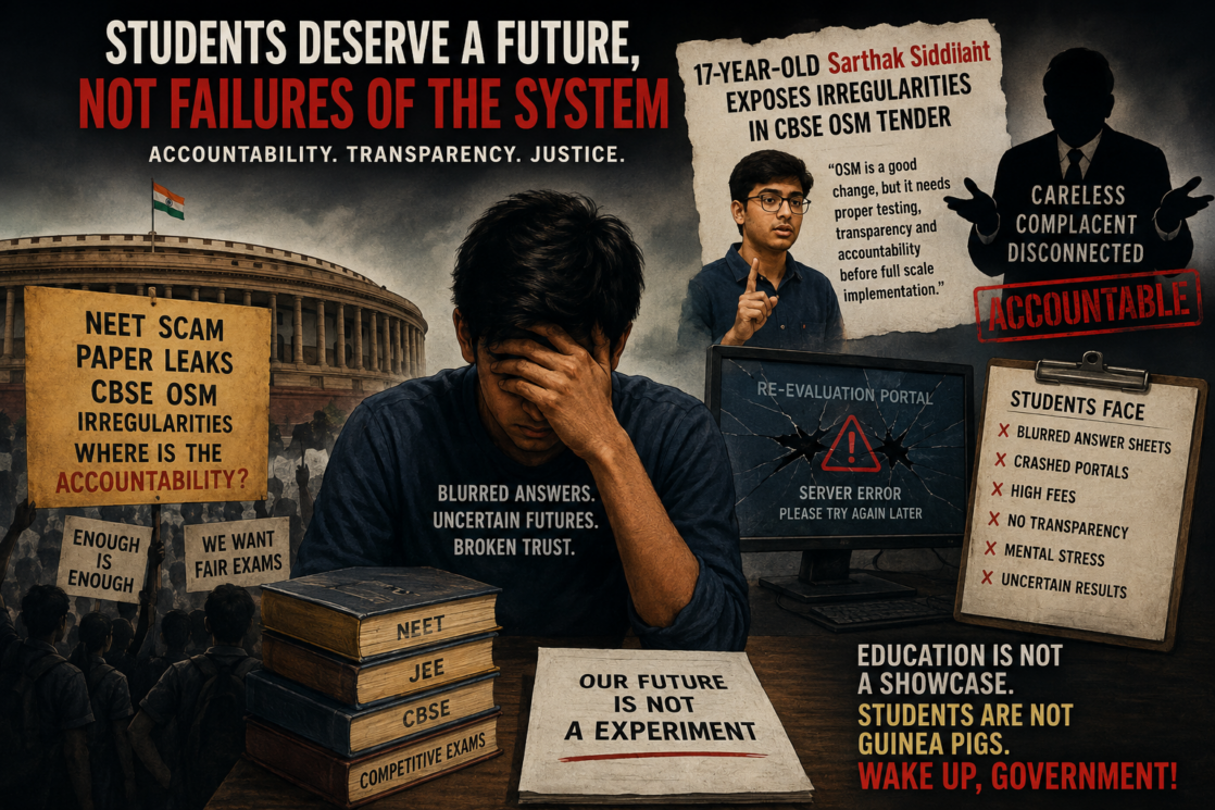 Sarthak Siddhant, CBSE, Educational governance, Examination transparency, OSM