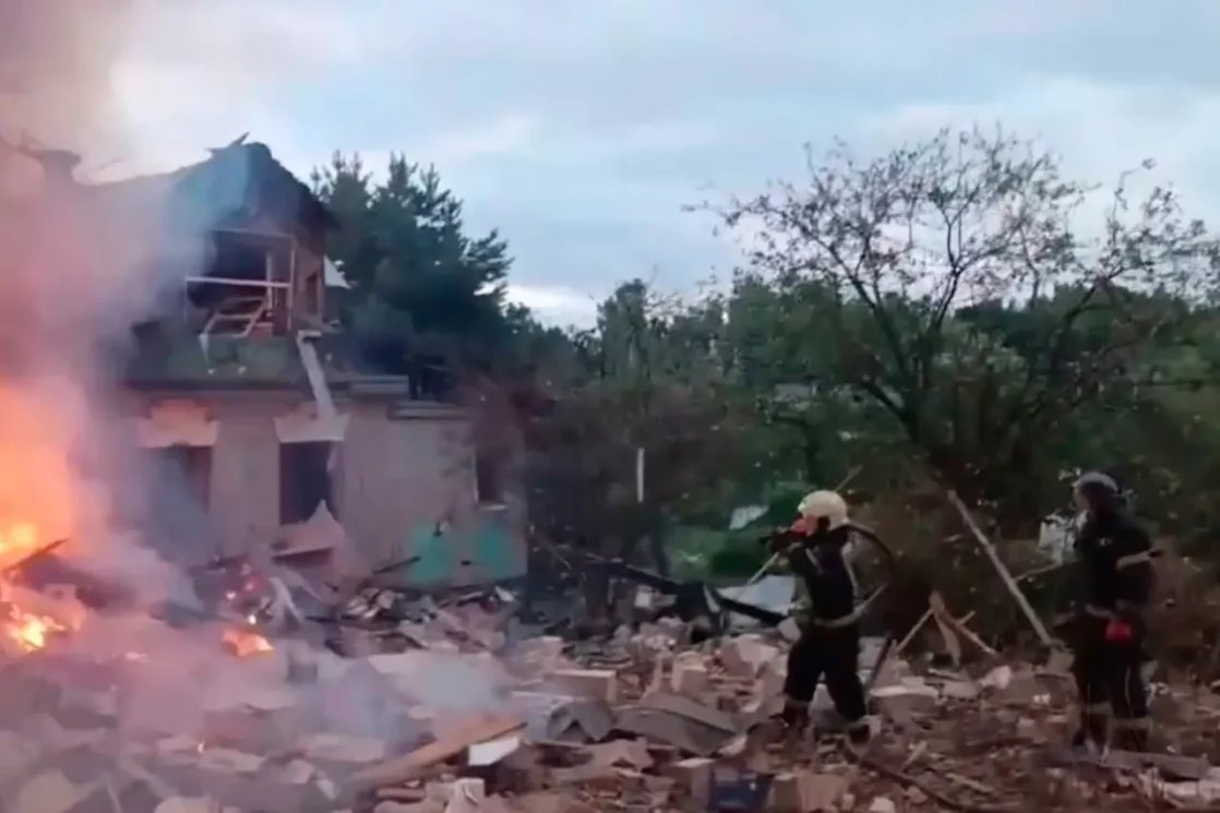 8 Killed, Over 60 Injured In Ukrainian Drone Attacks Across Russian Regions 1 Eight people were killed and over 60 injured as Ukrainian drones struck warehouses, an oil depot and other targets across Russian regions, officials said, ukrain, drop attack, russia, russian drop, russian