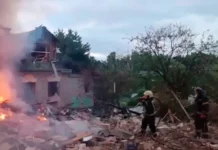Eight people were killed and over 60 injured as Ukrainian drones struck warehouses, an oil depot and other targets across Russian regions, officials said, ukrain, drop attack, russia, russian drop, russian