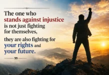 When Silence Becomes Cowardice Moral courage, Injustice, Democracy, Constitutional values, Civic responsibility, Silence