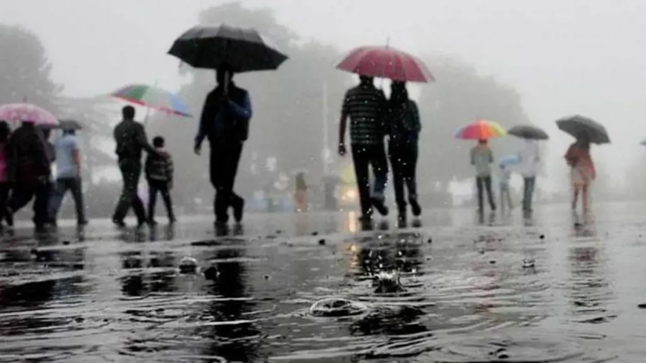 Heavy Rain Batters Delhi-Ncr; Imd Issues Orange Alert As Waterlogging, Traffic Snarls Hit Region 1 delhi ncr, heavy rain, delhi, imd